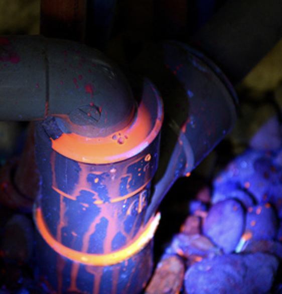 Recherche de fuite à la Fluorescéine et fumigènes