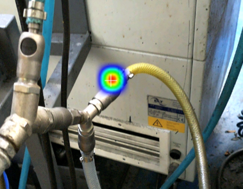 Les 12 points de fuite d’air comprimé les plus courants en usine : raccords, purges, FRL, flexibles… + détection par imagerie acoustique FLIR Si2 Pro. Devis gratuit.