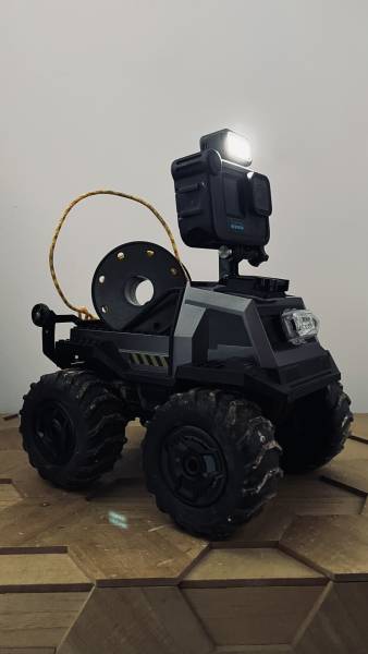 robot inspection vide sanitaire