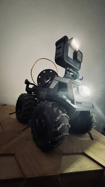 Robot R1 inspection en vide sanaitaire