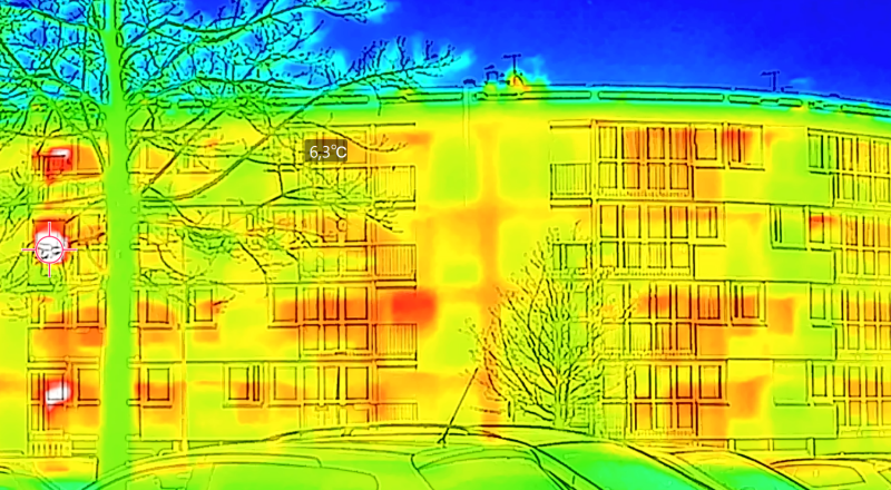 Inspection technique par drone pour bailleurs sociaux Caen