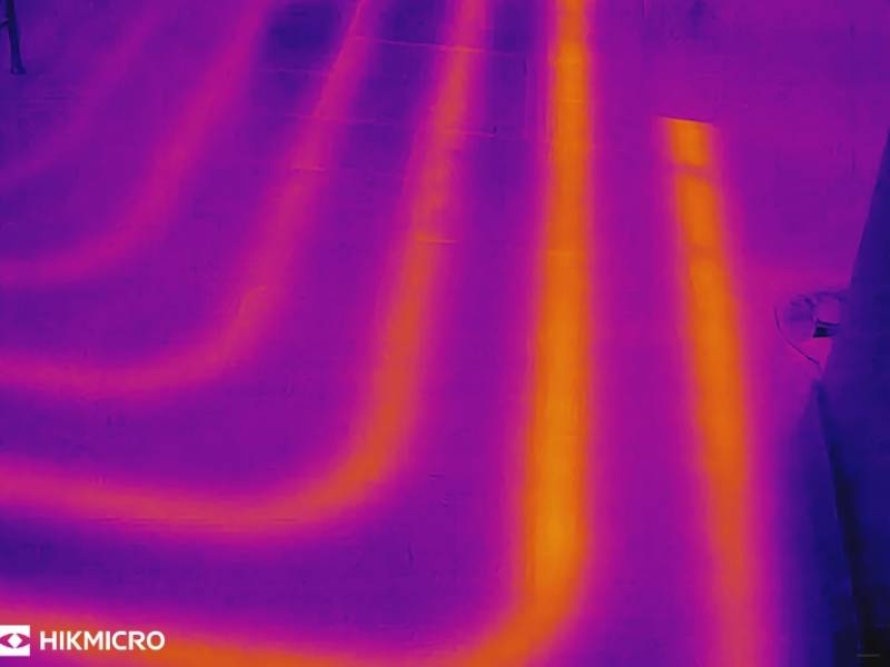 Comment savoir où est installé mon plancher chauffant avec une caméra thermique à Dieppe