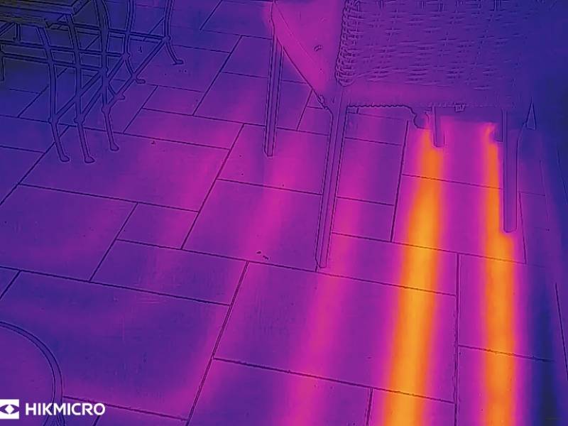 Comment savoir où est installé mon plancher chauffant avec une caméra thermique à Dieppe