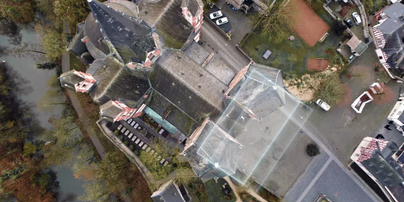 Entreprise avec drone infrarouge thermographique à Yvetot