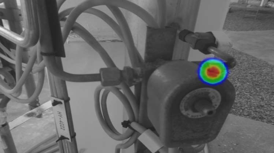 fuite de gaz industriel