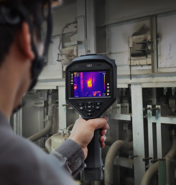 Inspection thermographique de lignes haute tension proche Le Havre