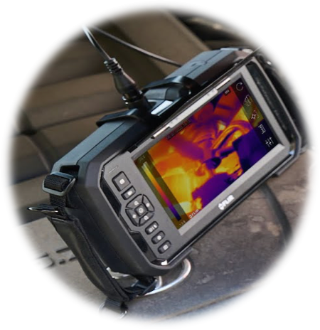 Thermographie macroscopique par endoscope