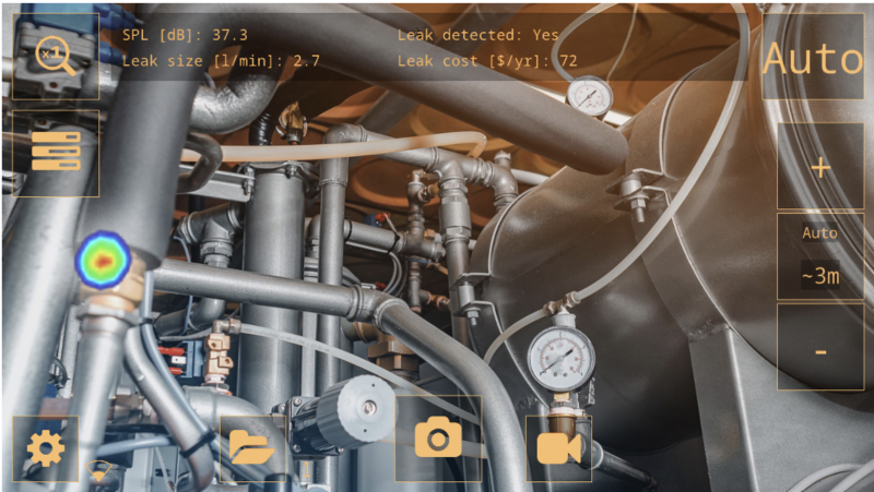 FUITE D'AIR COMPRIME EN INDUSTRIE