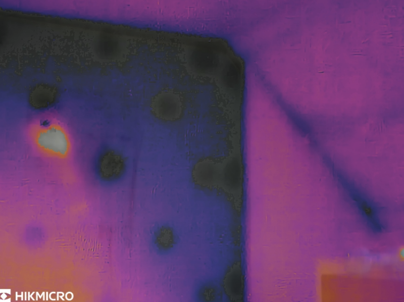 Thermographie humidité