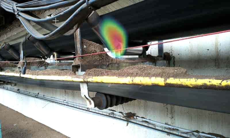 detecter un roulement défectueux sur convoyeur